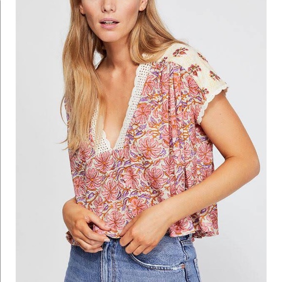 1-NWT Free People tea combo top SP - Picture 2 of 10